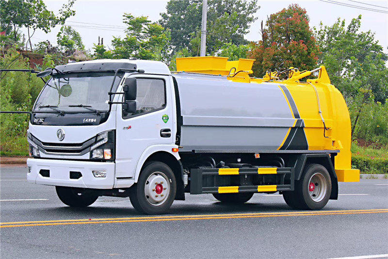 國六大多利卡8方 餐廚垃圾車(方罐)